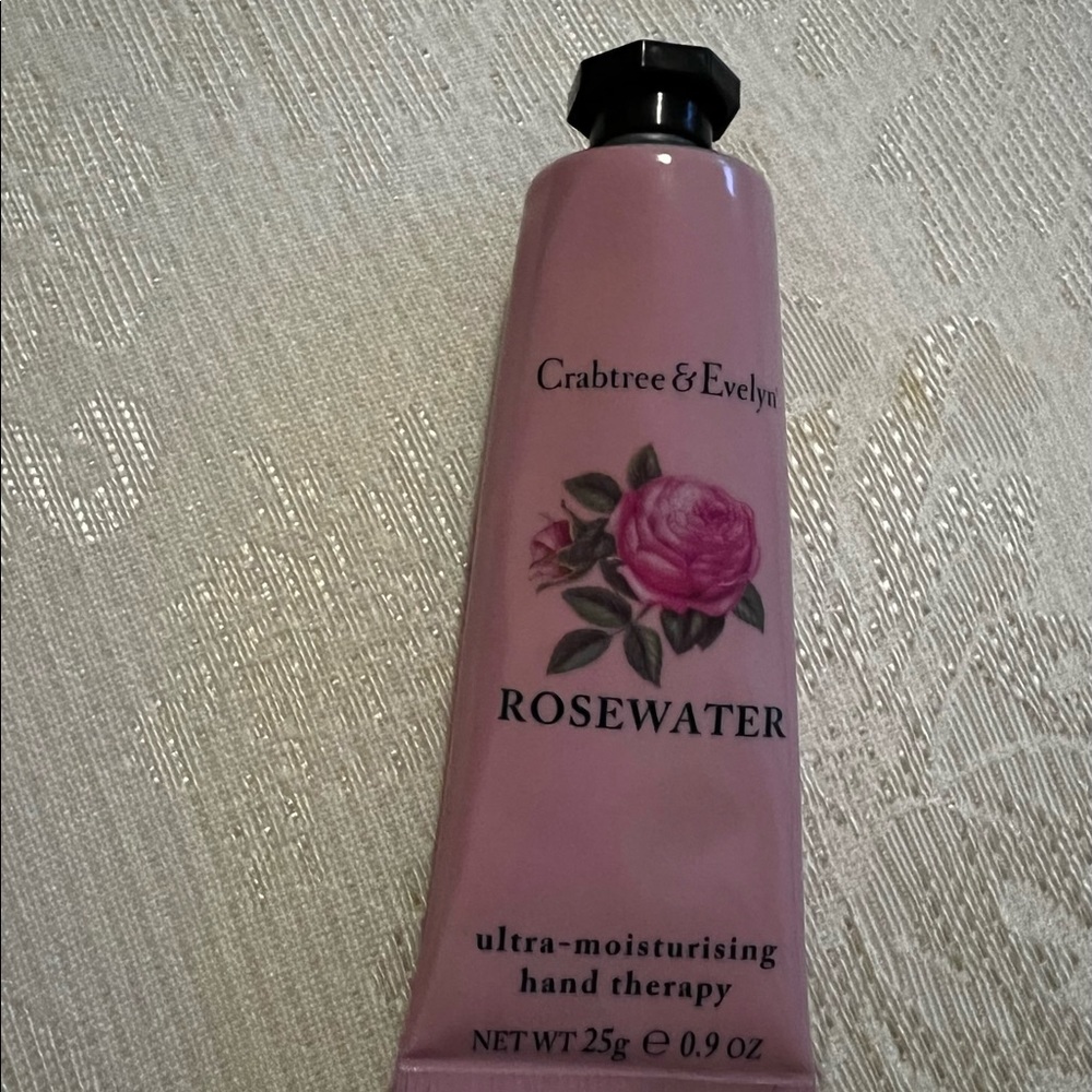 Crabtree & Evelyn Ultra Moisturising Hand Therapy Rosewater, 0.9 Oz